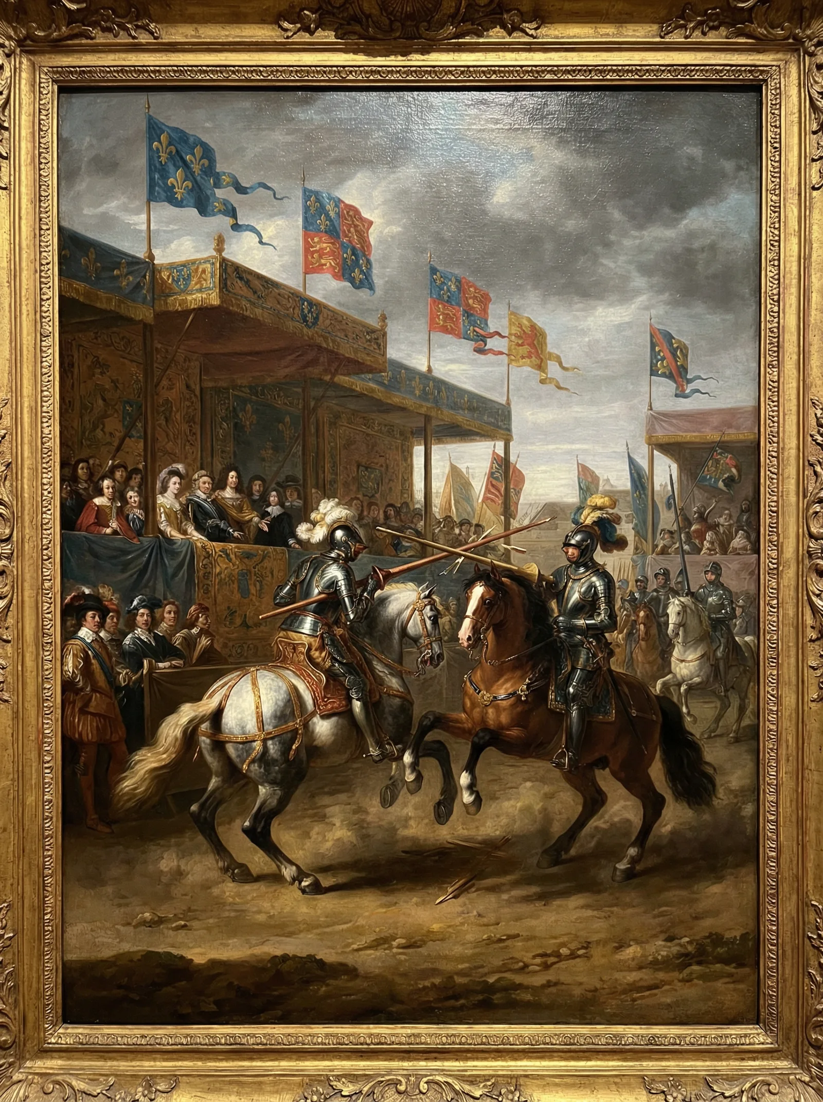 巅峰国际推荐的熊猫电竞平台评测骑士对决油画